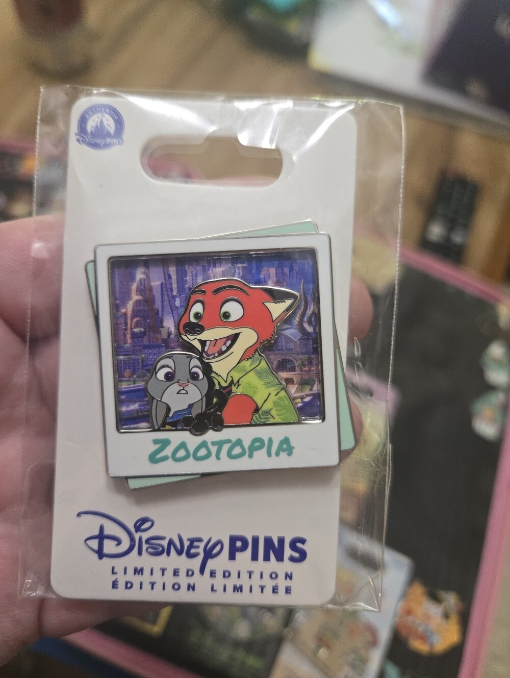 Disney Destinations Zootopia Pin